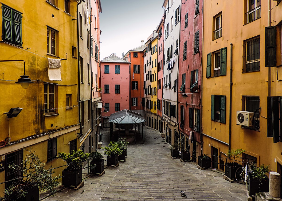 Var ska man bo i Genua? Områden och grannskap i Genua, Italien