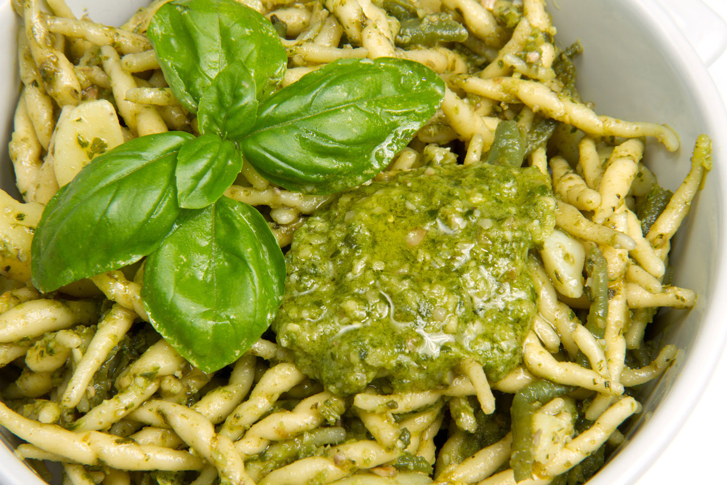 pasta med pesto