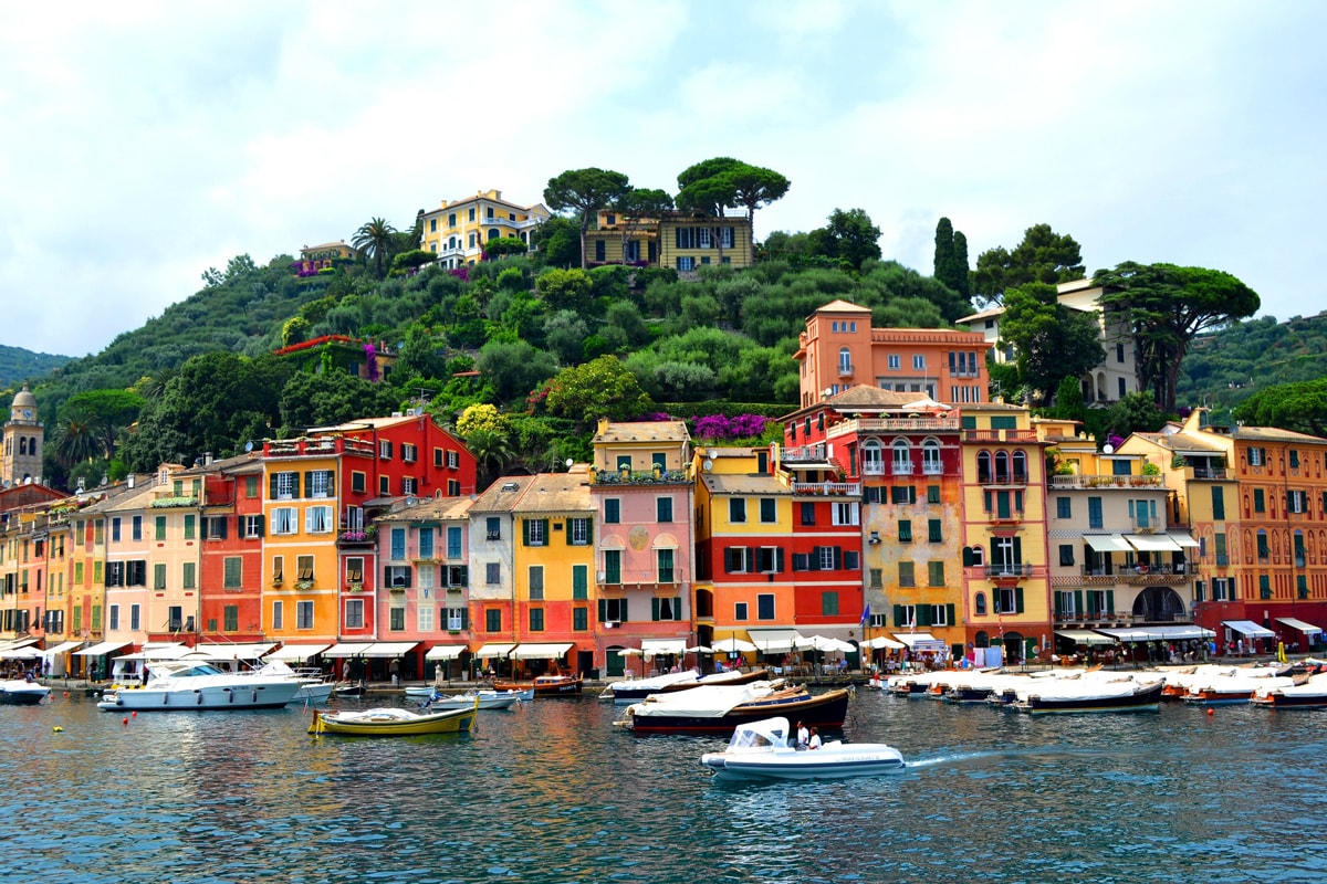 Portofino restauranger: De bästa fisk- och skaldjursrestaurangerna i Portofino Italien