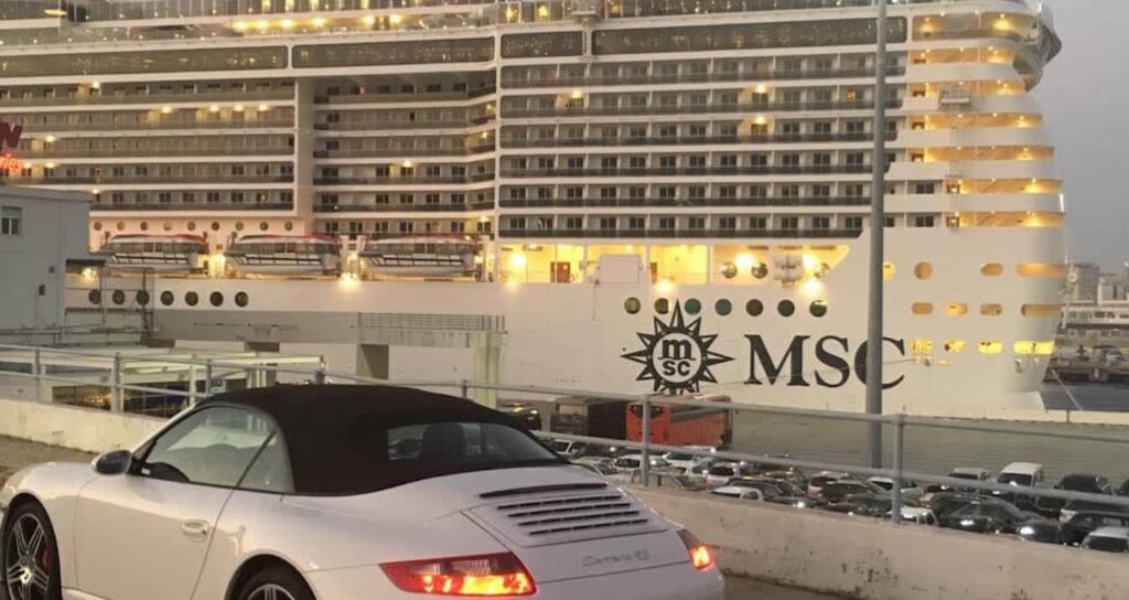 genoa cruise terminal msc